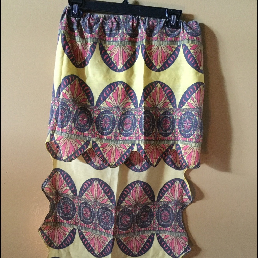 Vintage Hi-Low, handmade skirt